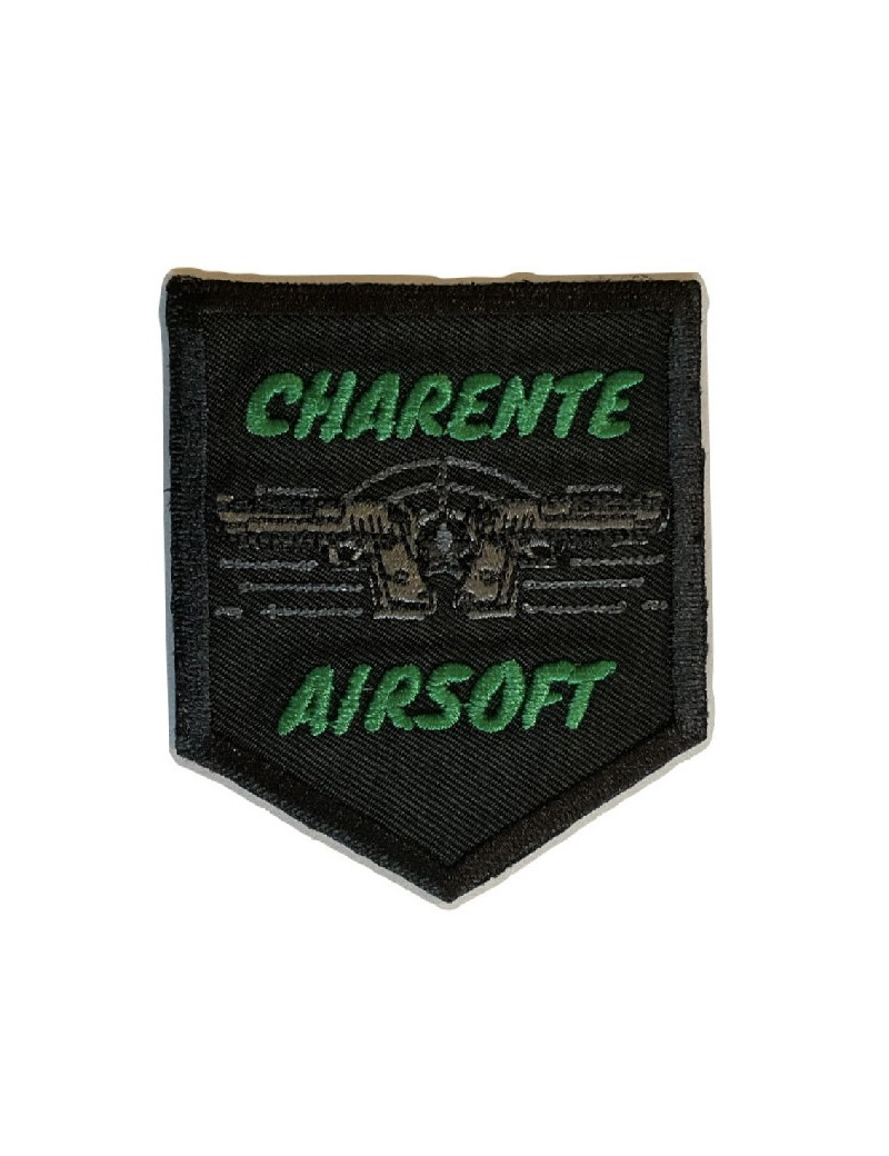 Patch Charente Airsoft Noir