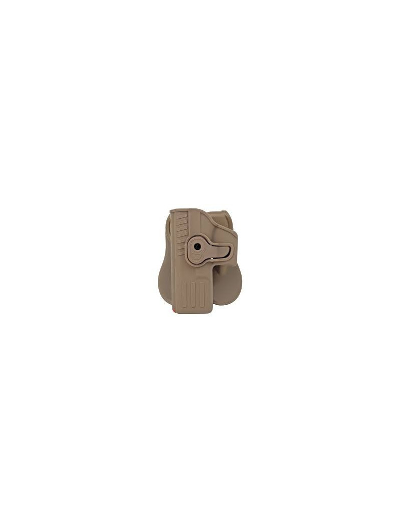 Amomax holster pour Glock 19/23/32 Gaucher Tan