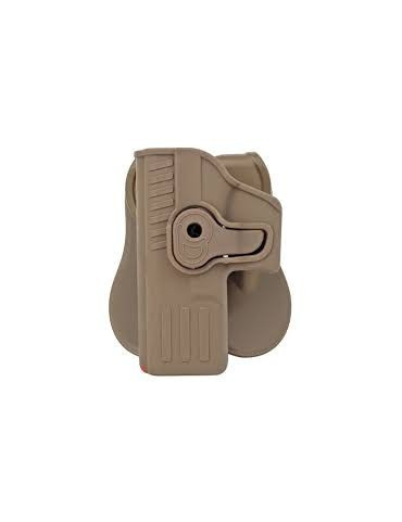 Amomax holster pour Glock 19/23/32 Gaucher Tan