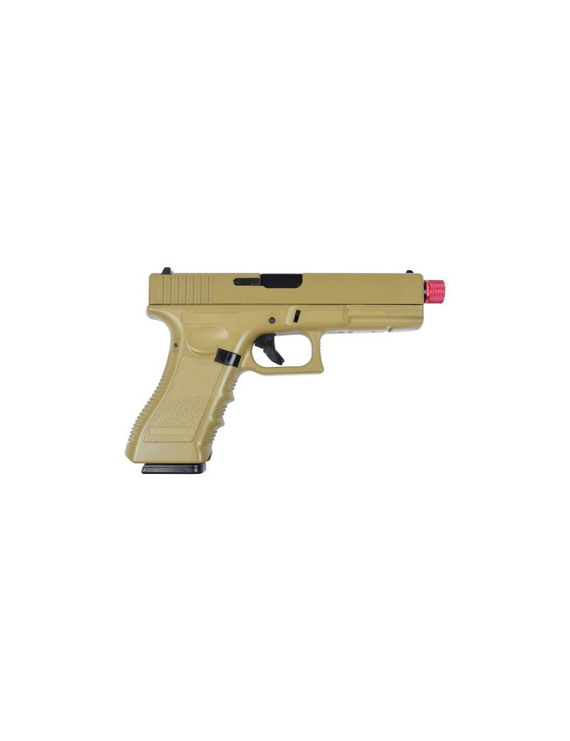 PISTOLET A GAZ BLOWBACK TAN