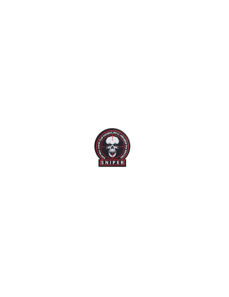 PATCH TETE DE MORT SNIPER 7 x 68CM