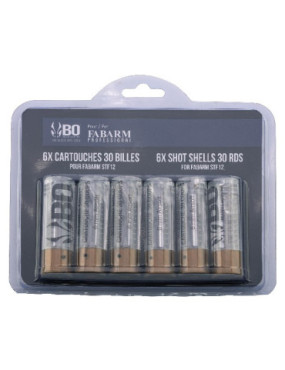 Pack de 6 cartouches Fusil a pompe airsoft BO/FABARM