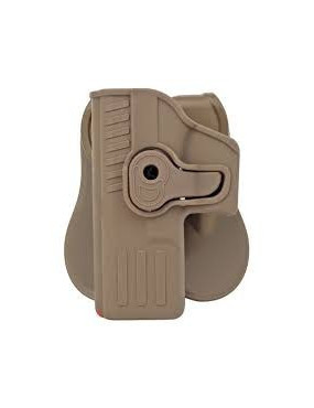Amomax holster pour Glock 19/23/32 Gaucher Tan