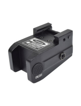 BOITIER LAMPE 140 LUMENS ET LASER ROUGE