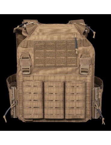 Porte Plaques Tan 600D QD Tactical OPS