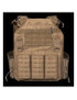 Porte Plaques Tan 600D QD Tactical OPS