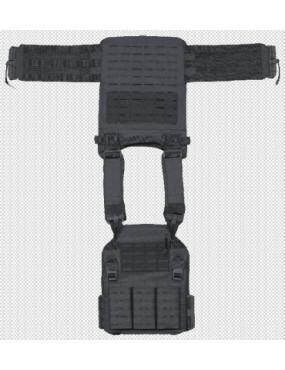 Porte Plaques Noir 600D QD Tactical OPS