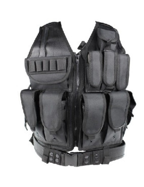 Gilet Tactique Noir Royal