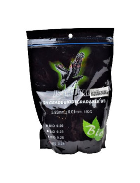 Billes Bio Blanches 028 Gr JS Tactical