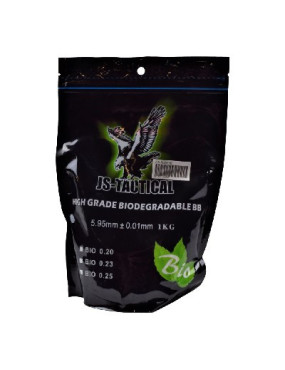 Billes Bio Blanches 040 Gr JS Tactical