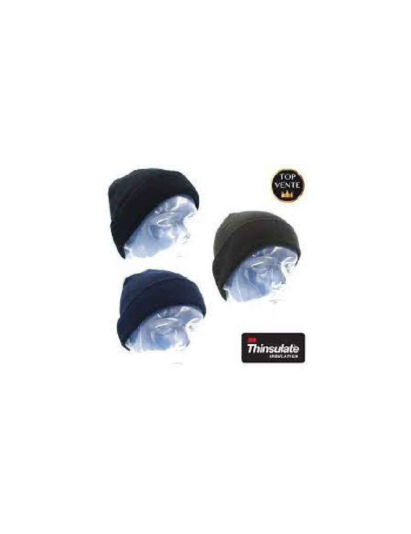 Bonnet Militaire Maille Thinsulate Vert