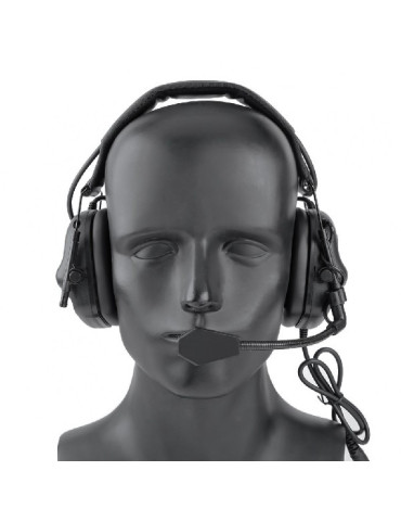 Casque Audio Noir pour Tete avec Reduction de Bruit Wosport Casque Audio Noir pour Tete avec Reduction de Bruit Wosport