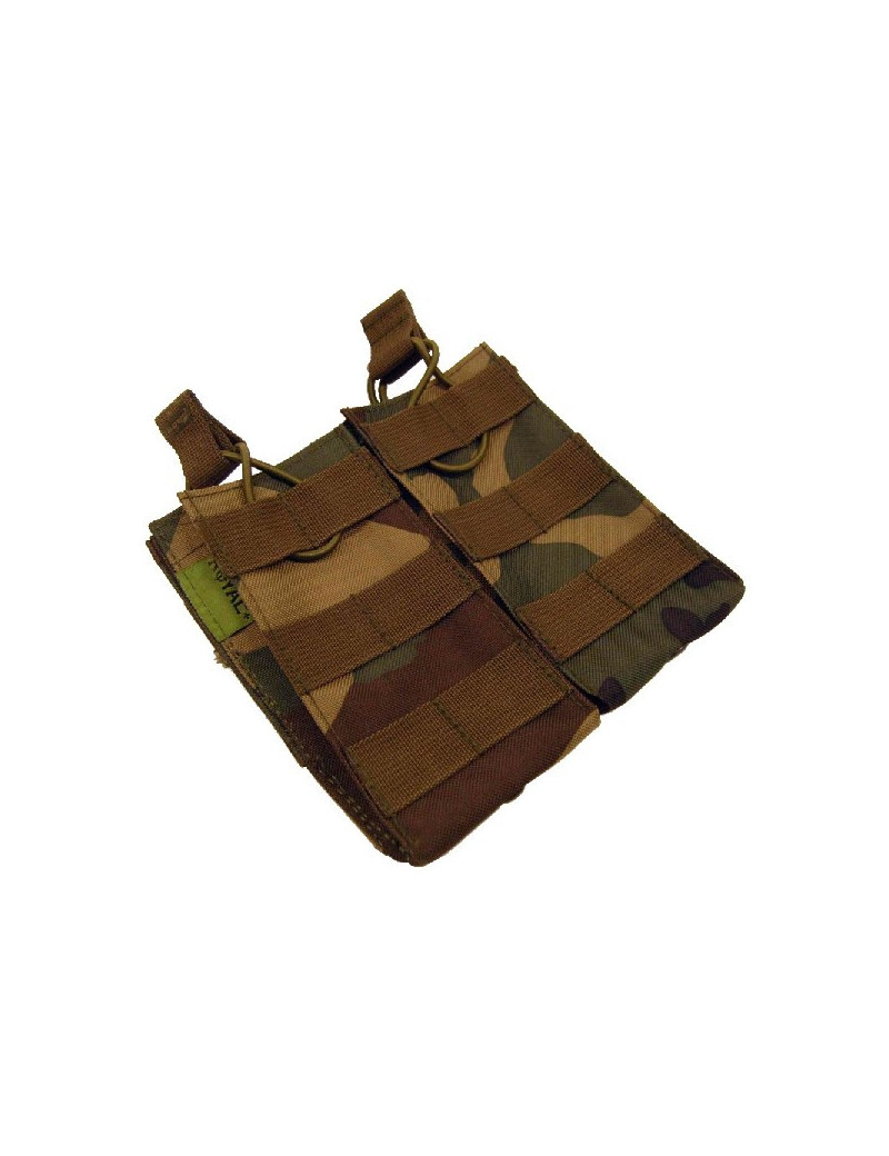 Porte Chargeurs Double AR15 Camo CE Delta Tactics