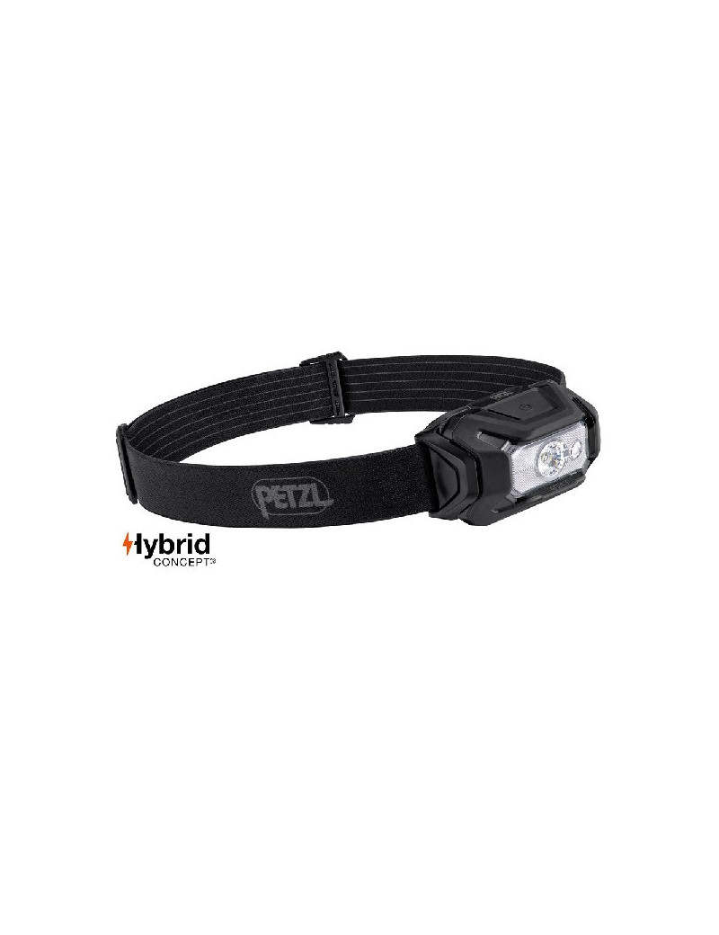 Lampe frontale Hybrid 4 couleurs Aria 1 noir - 350 LUMENS